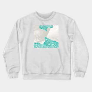 Mountains Collage Crewneck Sweatshirt